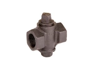 Чугунный пробковый кран муфтовый 25 мм 0.63 МПа